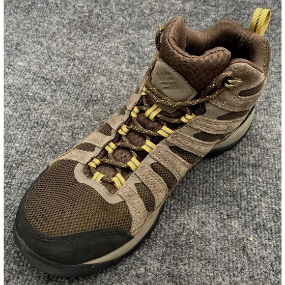 Columbia Redmond V2 Mid Waterproof Trail Boots Brown Suede Mesh Men\'s 10.5 main image 9